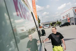 Ablauf von Generalinspektion Wartung und Entleerung